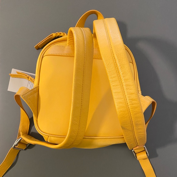 Liebeskind Selby Yellow Mini Backpack - Picture 3 of 9